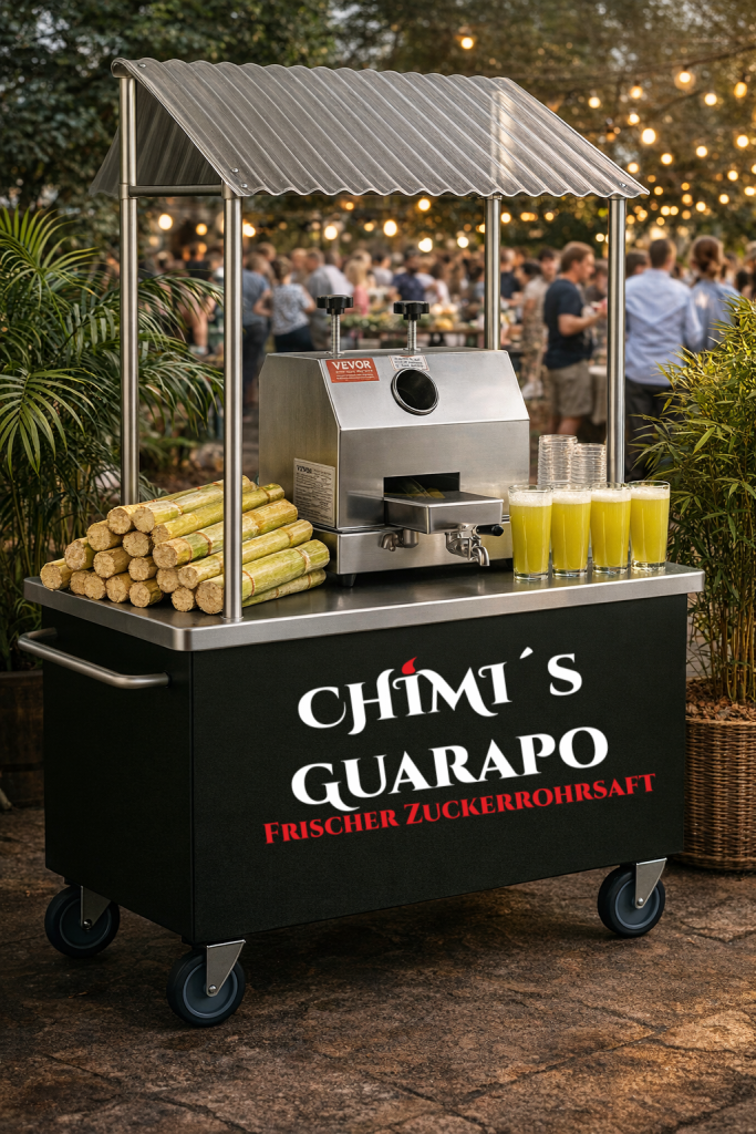 Frischer Zuckerrohrsaft